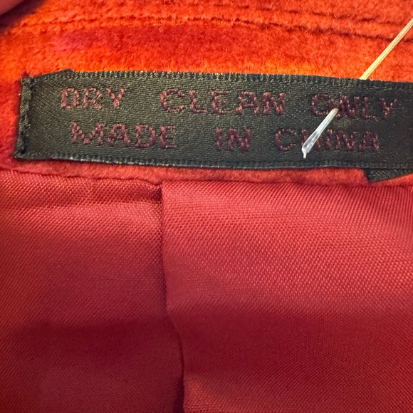 Classic Red Men's Crushed Velvet Blazer - Picture 6 of 8